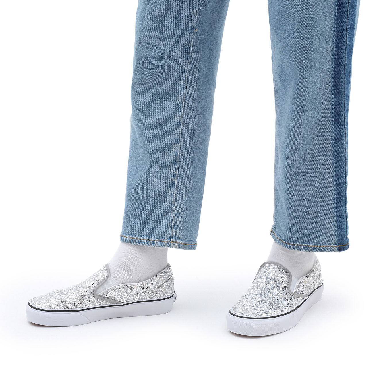 Vans Slip-on Classic argentées