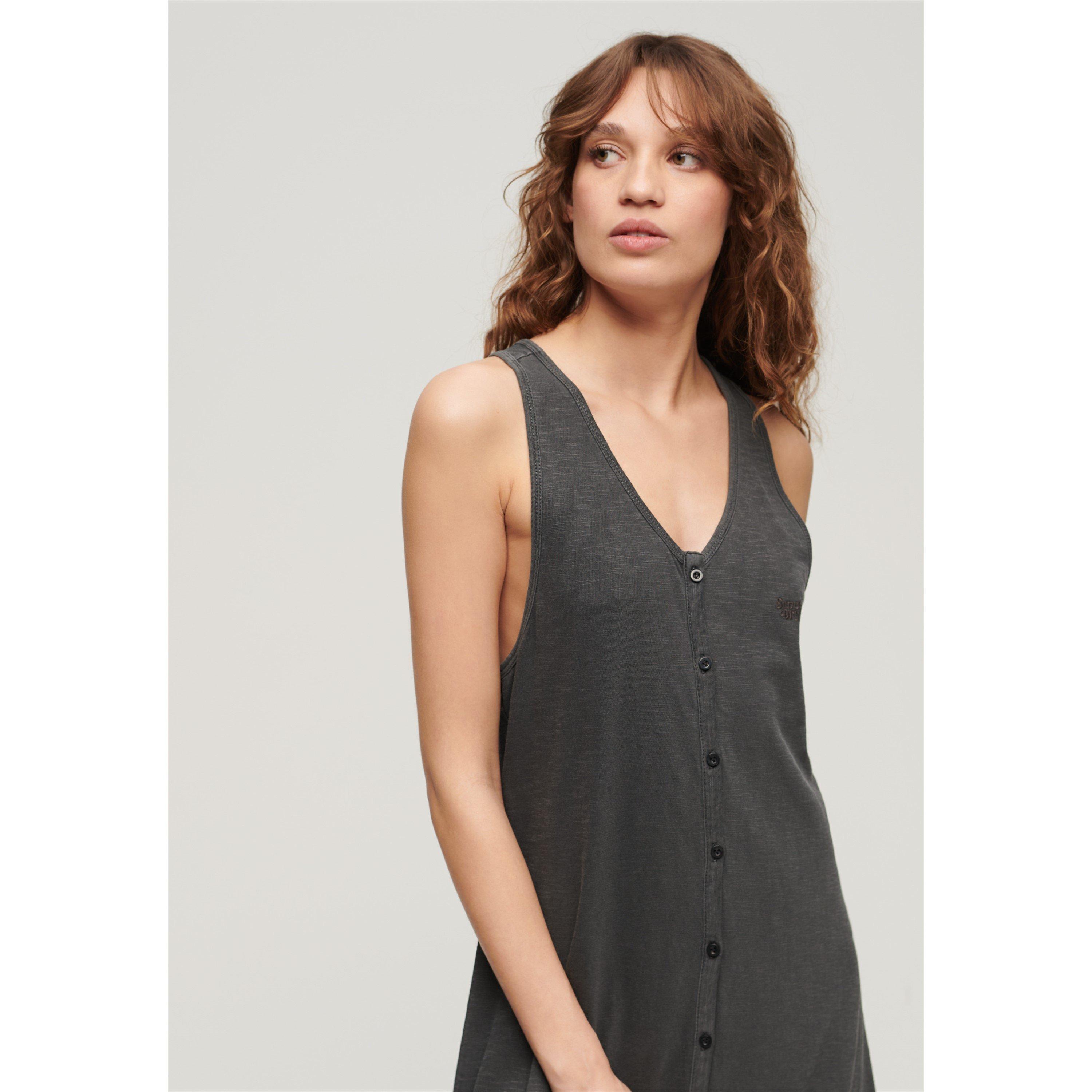 Superdry Beach Jersey Vest Dress