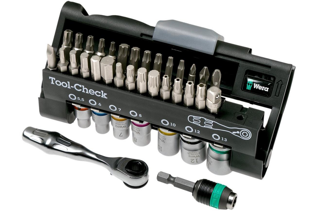 Wera Tool-Check automotive 1 bit- en doppenset metrisch, 5200995001