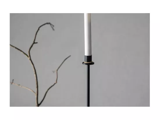 Bougeoir à LED en Métal 