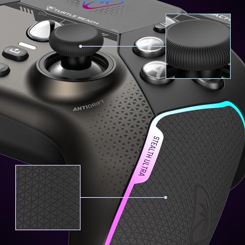 Turtle Beach Stealth Ultra Sans fil Haute Performance avec Station de Charge Rapide, Butée de gâchette réglables et Ecran de Commande pour Xbox Series X|S, Xbox One & PC [Licence officielle pour Xbox]