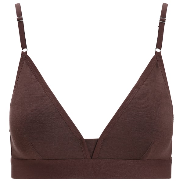 Brassière running ICEBREAKER W SIREN BRA UMBER