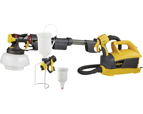 Wagner Universeel Verfspuitsysteem W690 Set incl. Handvatverlenging & Bovenbekerspuitopzetstuk