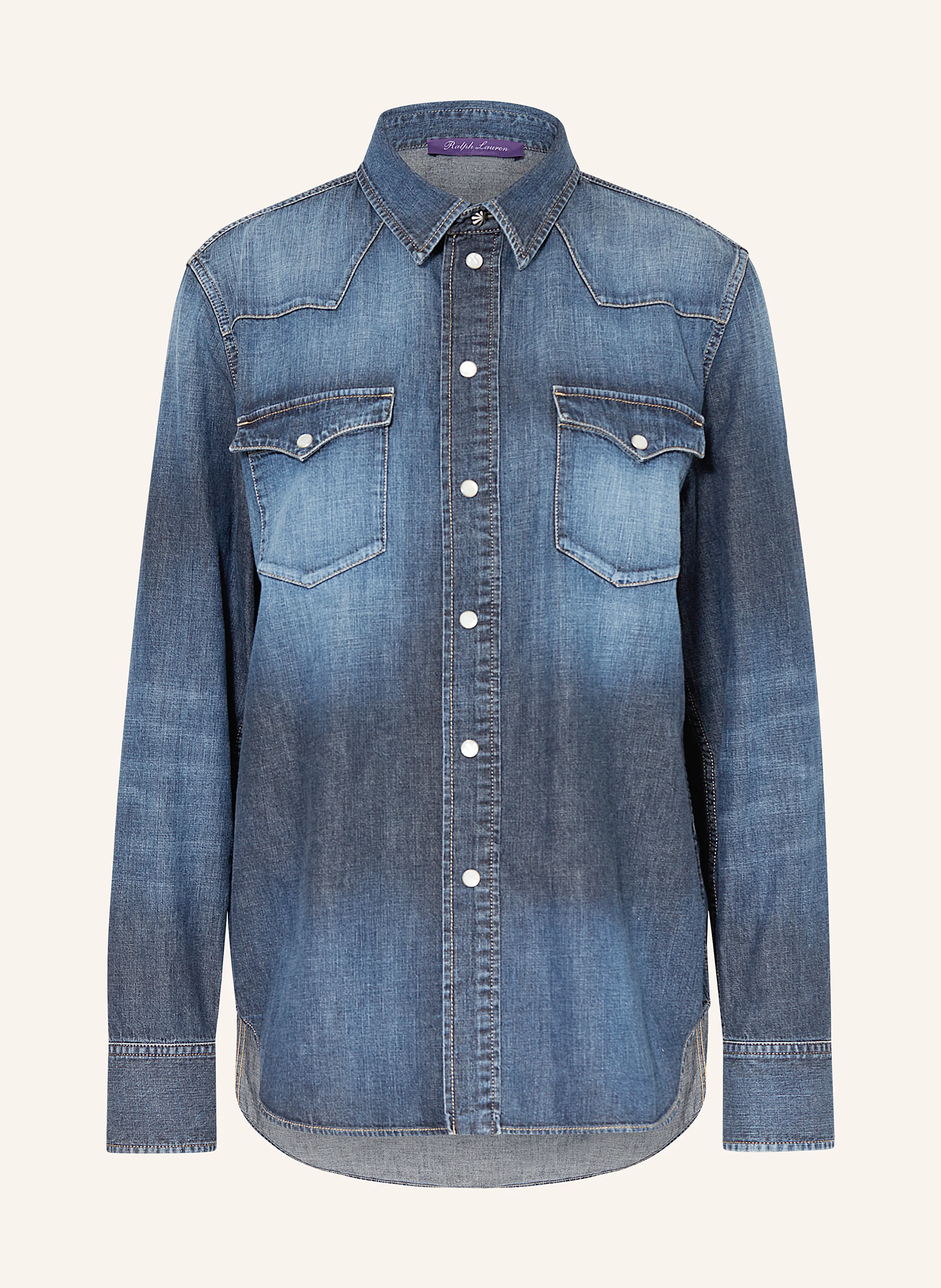 RALPH LAUREN Collection Jeansbluse PAYSON