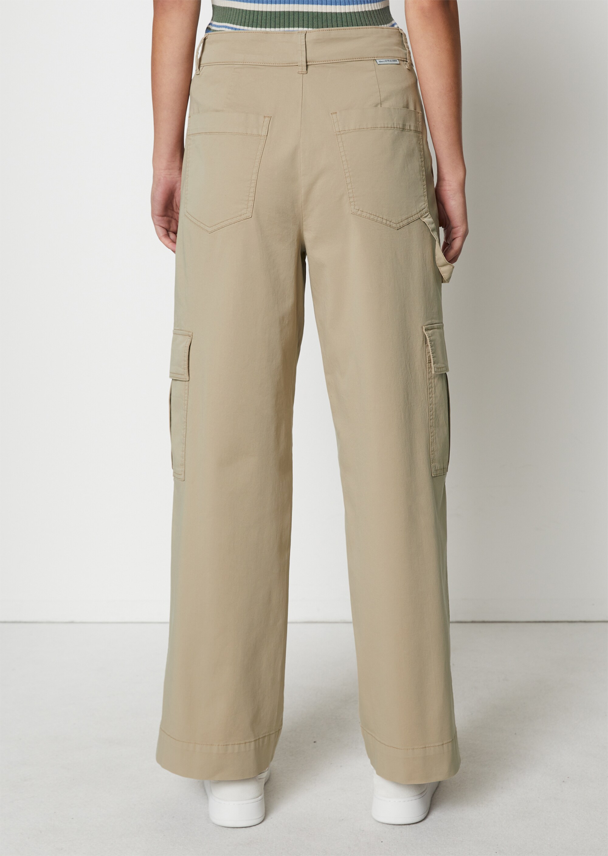 Cargopants looseaus Twill-Stretch