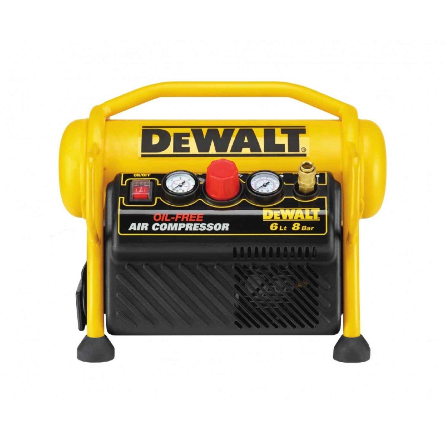 DeWalt DPC6MRC Draagbare compressor - 6L - 8 bar - Euro