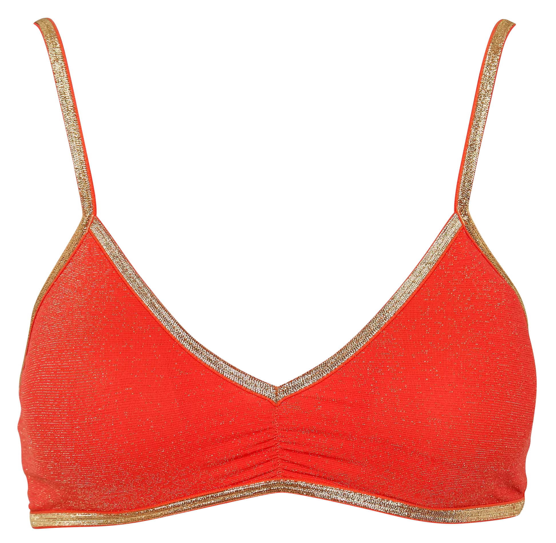 GEORGIA - Brassière pailletée | Rouge