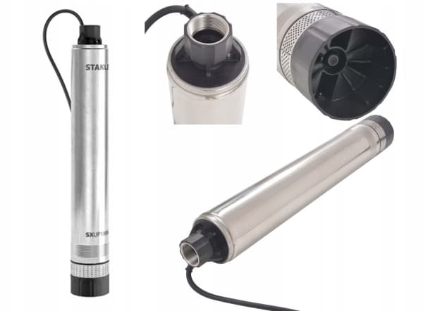 nedsenkbar brønnpumpe 1000w 55m stanley