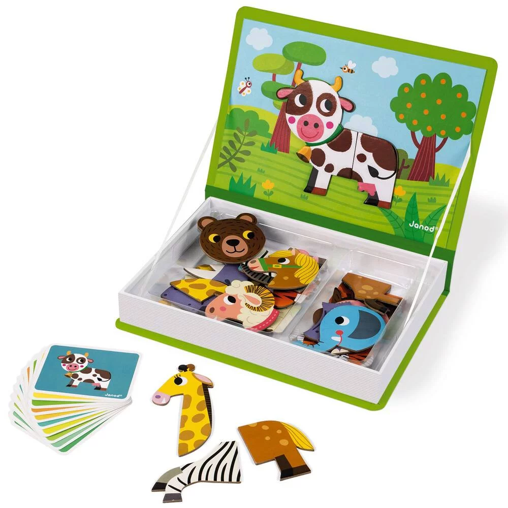 MAGNETI'BOOK ANIMAUX, 30 MAGNETS