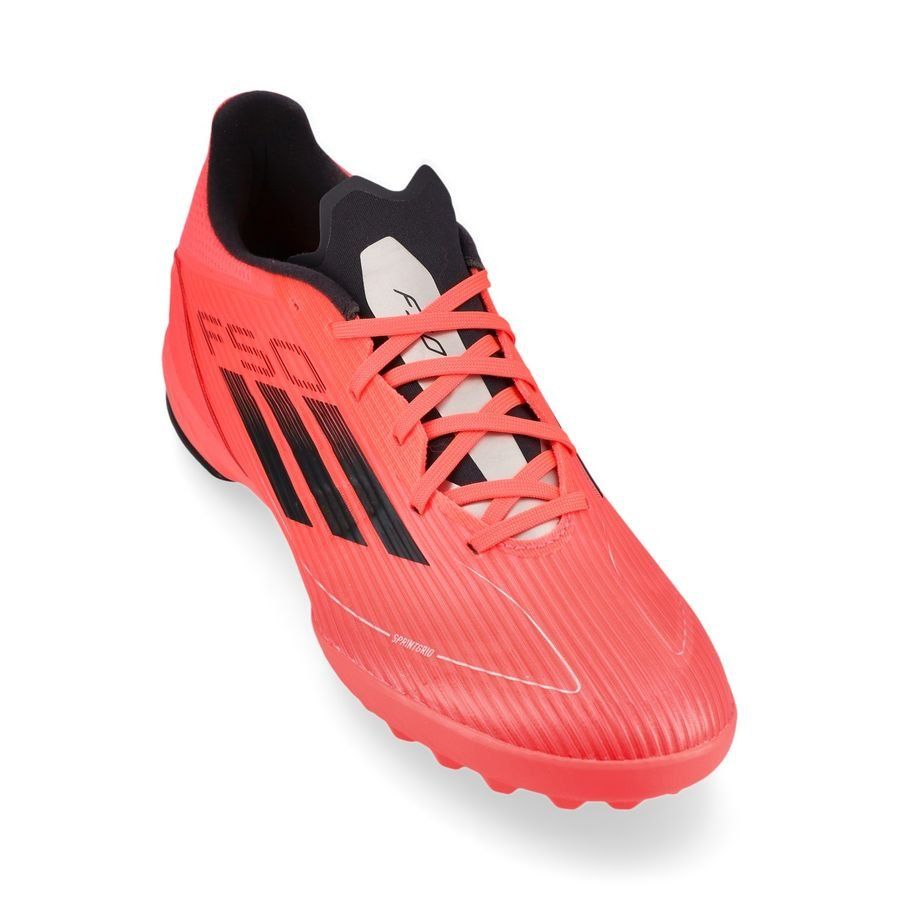 adidas F50 League TF Vivid Horizon - Turbo/Aurora Black/Argenté