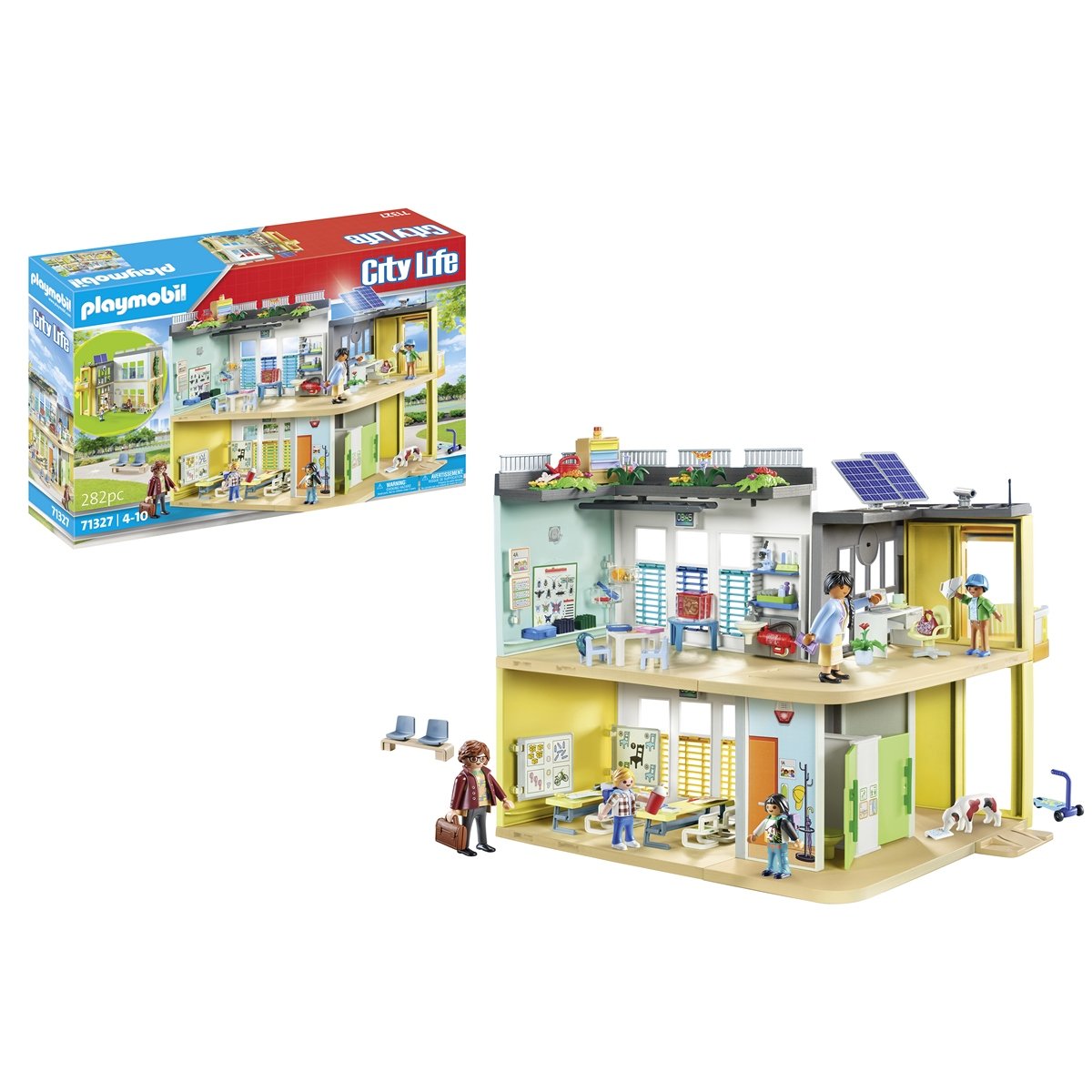 Ecole aménagée Playmobil City Life 71327