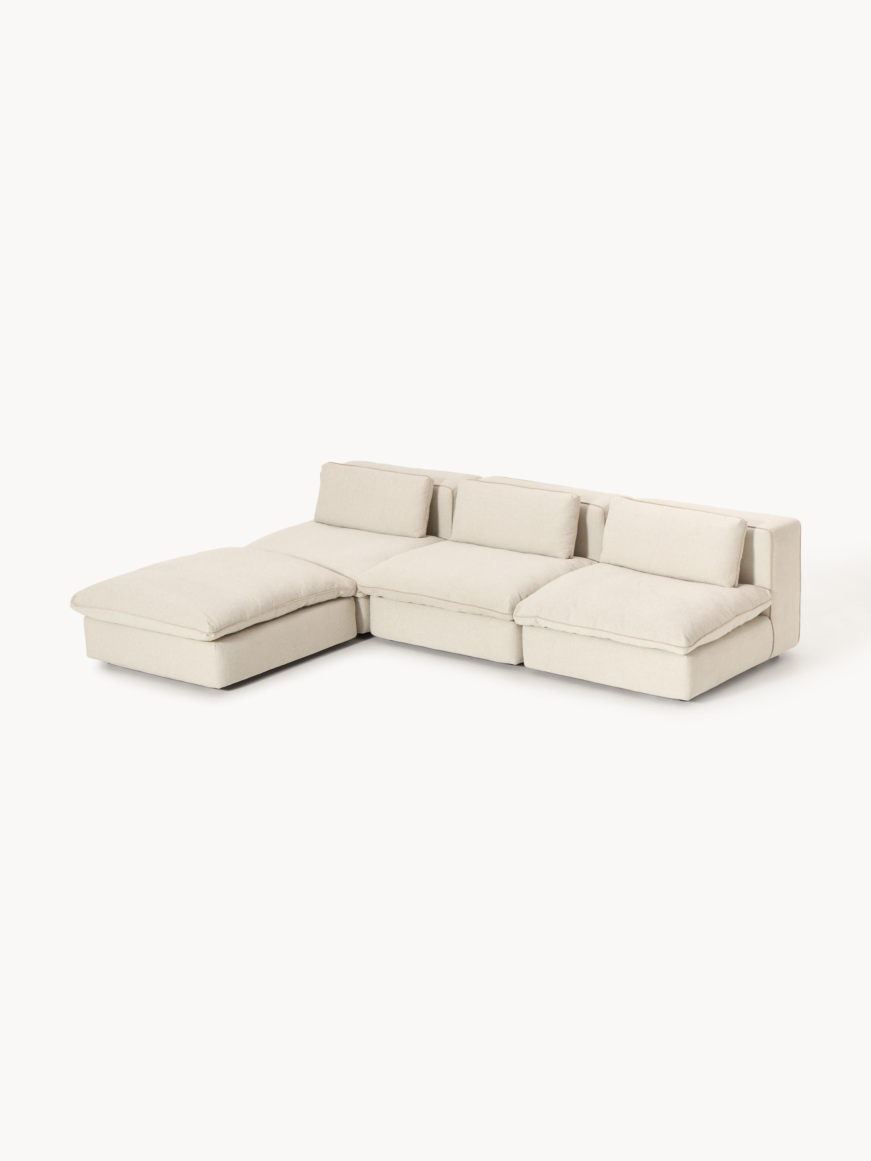 Modulaire bank Felix met poef (links/rechts)