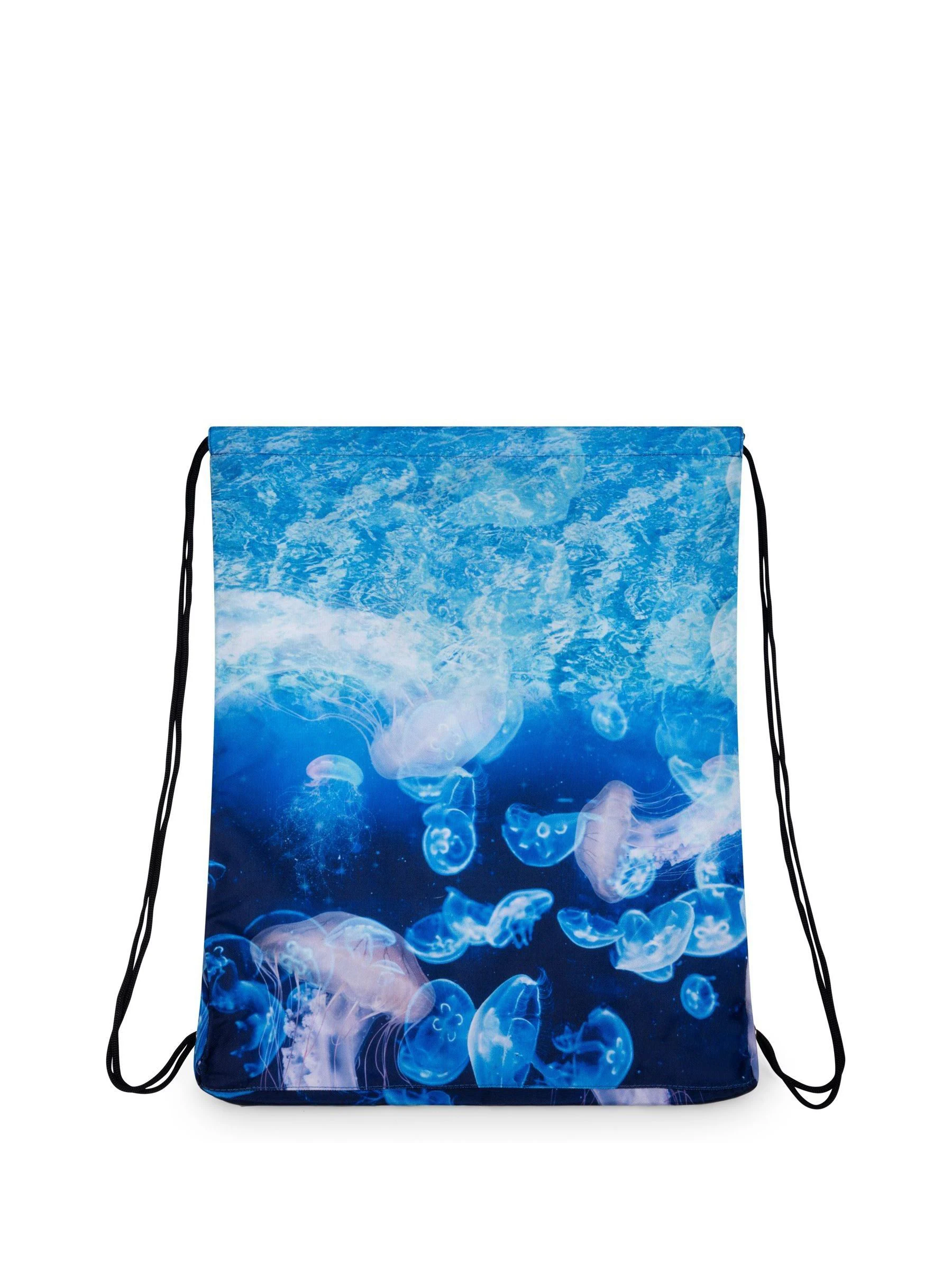 Hype. Kids Blue Jellyfish Drawstring Bag