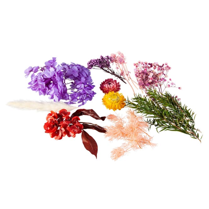 Streudeko - Trockenblumen - lila