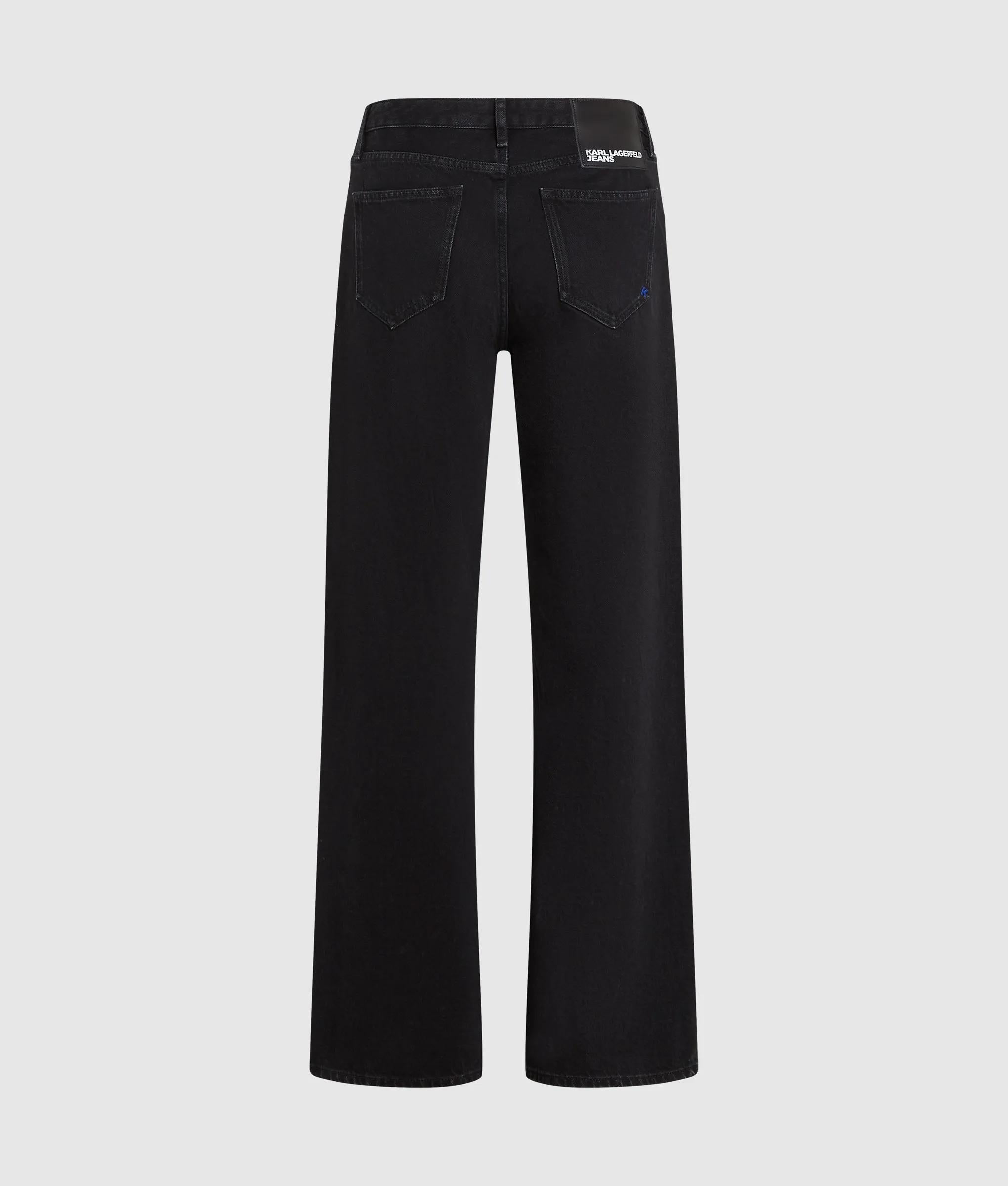 Relaxte jeans met normale taillehoogte