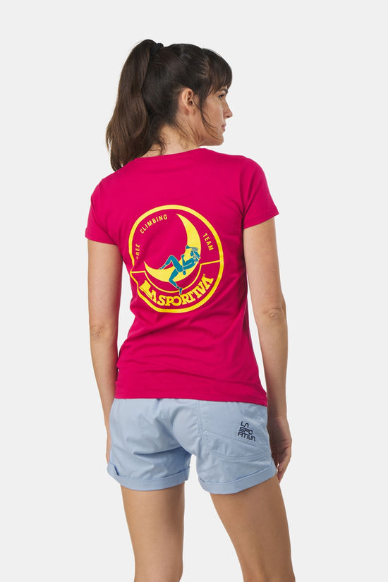 La Sportiva La Sportiva Climbing On The Moon T-Shirt Dames