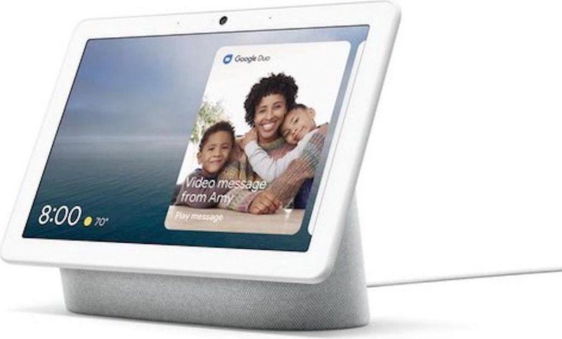 Google Nest Hub Max - Smart Speaker met scherm - Chalk - EU