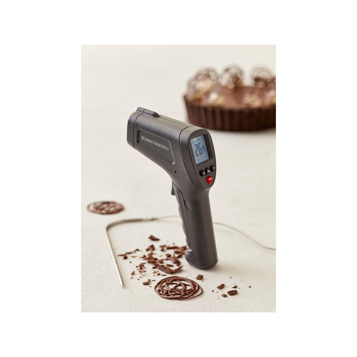 Blomsterbergs Infra-red thermometer Grey