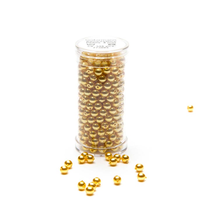 Gûtermann-Ronde parels 4 mm