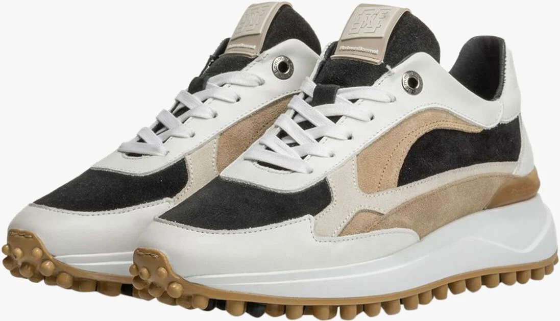 FLORIS VAN BOMMEL witte floris van bommel lage sneakers sfw-10079