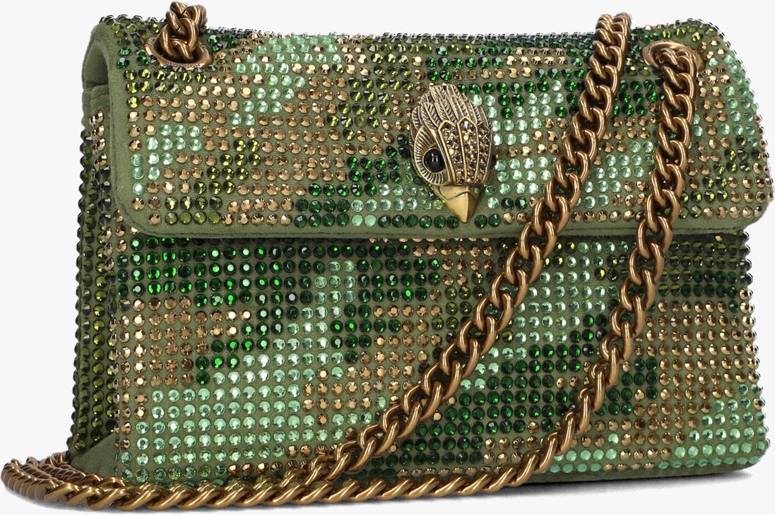 KURT GEIGER LONDON groene kurt geiger london schoudertas mini kensington eye