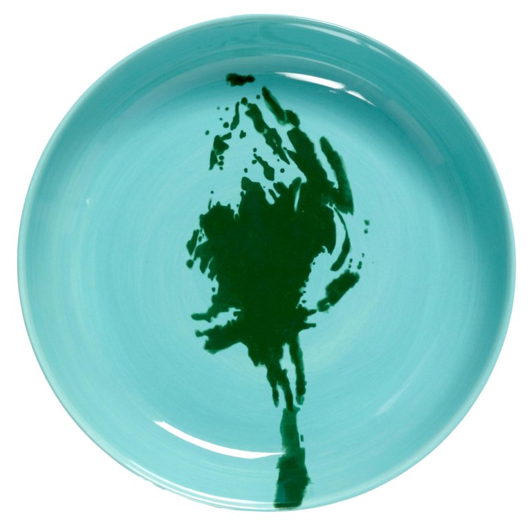 Serax Feast by Ottolenghi diep bord Ø22 Azure Artichoke Green
