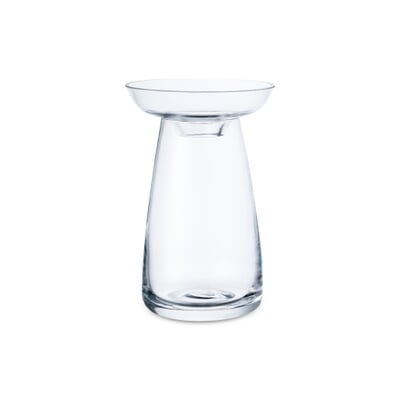 Vase Aqua, klein, Klarglas