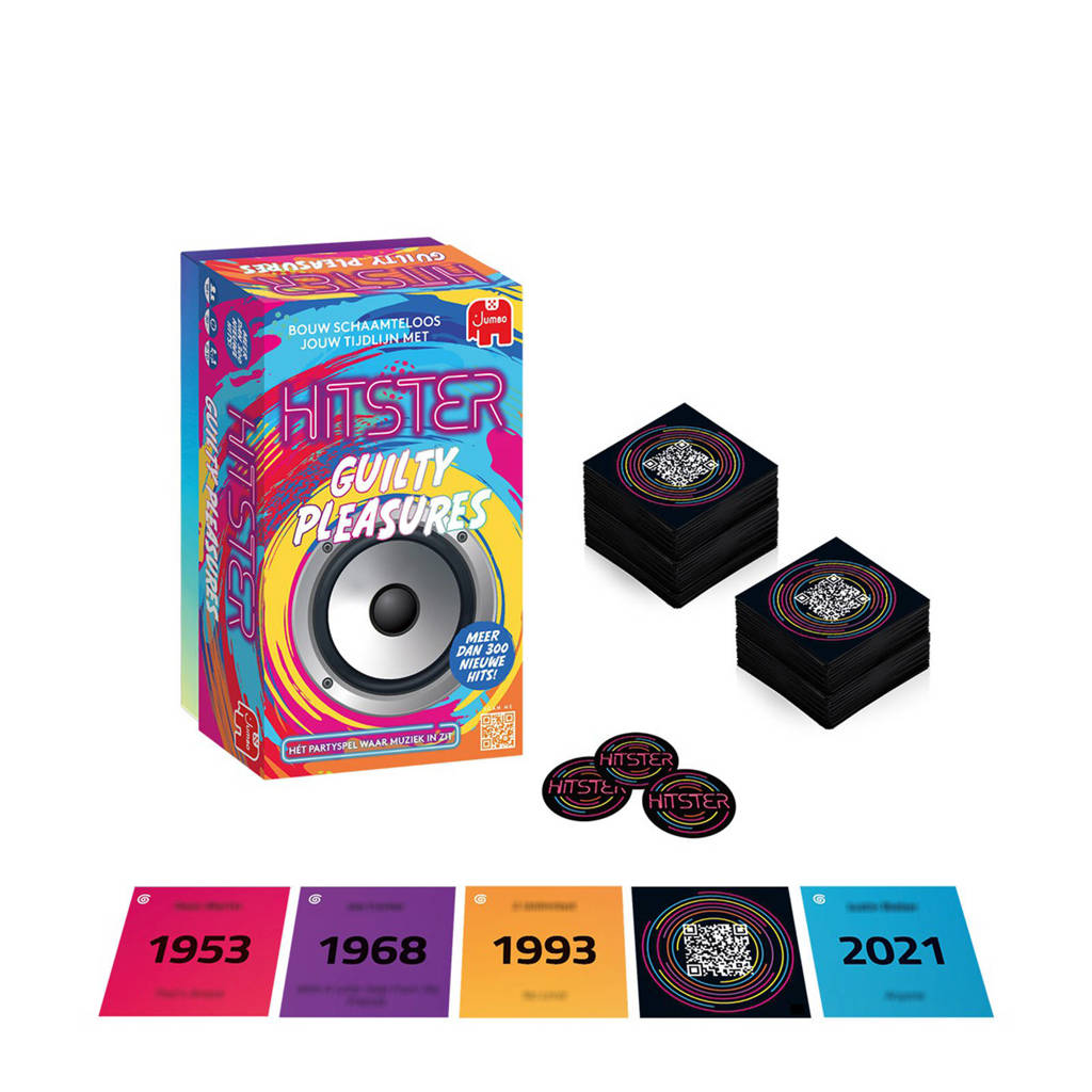 Super leuk spel!Hitster Guilty Pleasures