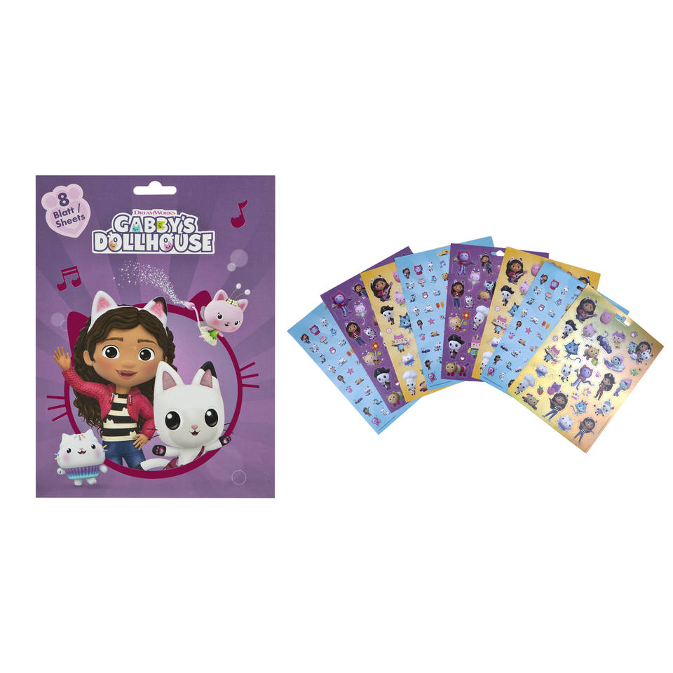Gabby's Poppenhuis stickerboek