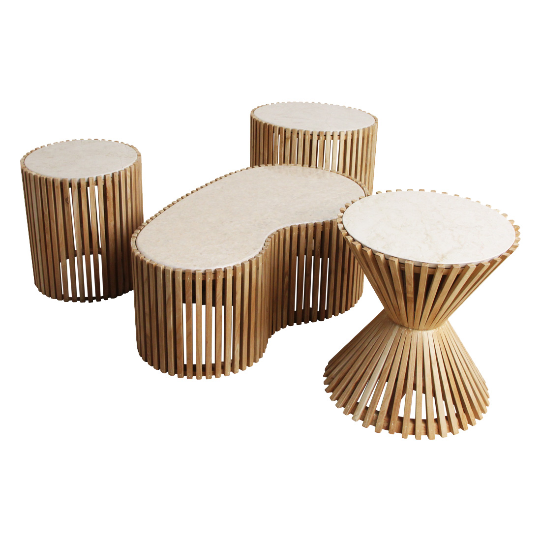 Bijzettafel Infinity TASU7 - Rond