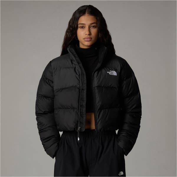 Doudoune THE NORTH FACE W CROPPED SAIKURU TNF BLACK/ASPHALT GREY