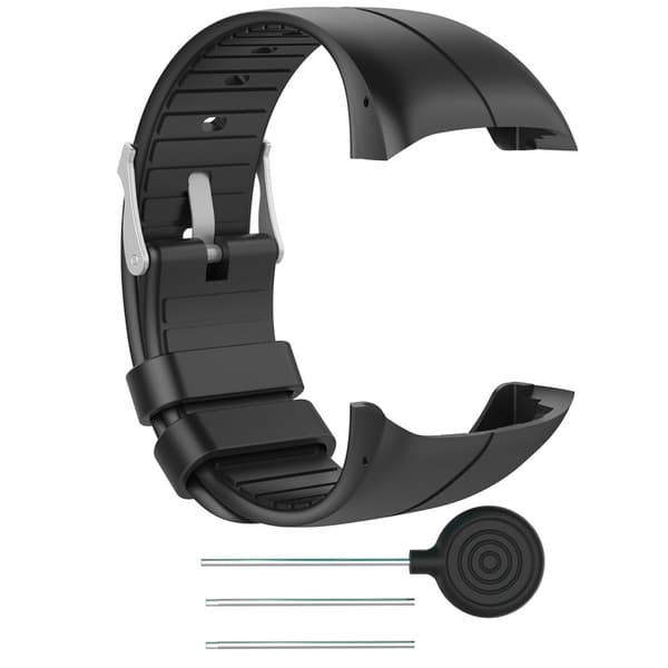 Klokke armbånd Sort S Polar M400/M430