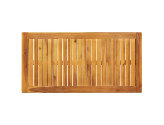 VIDAXL - Table à manger de jardin 110x55x75 cm bois massif d'acacia