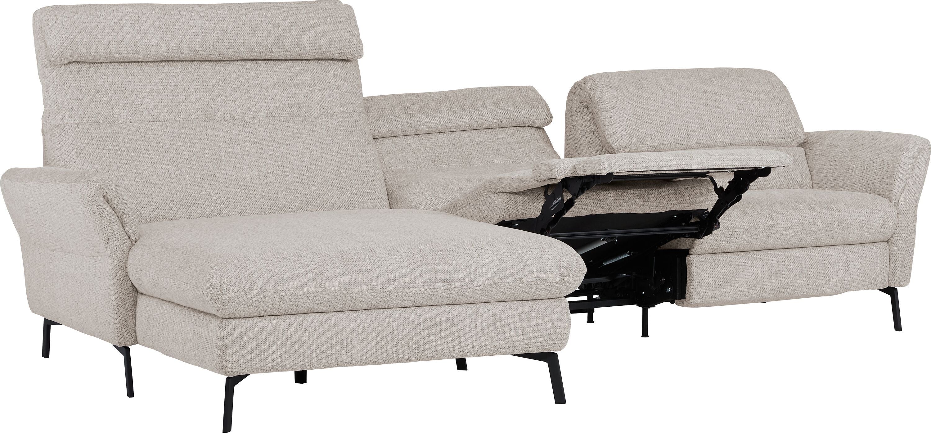 SEBO Ecksofa - Natur / B: 284.0 cm x T: 161.0 cm x H: 84.0 cm