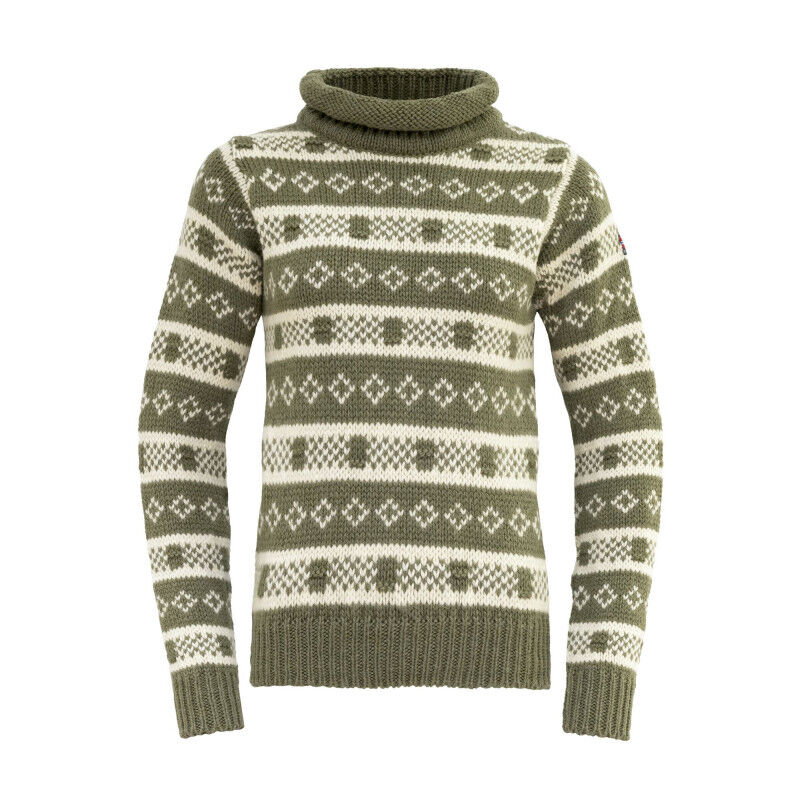 Alnes Wool Roll Neck - Pull en laine mérinos