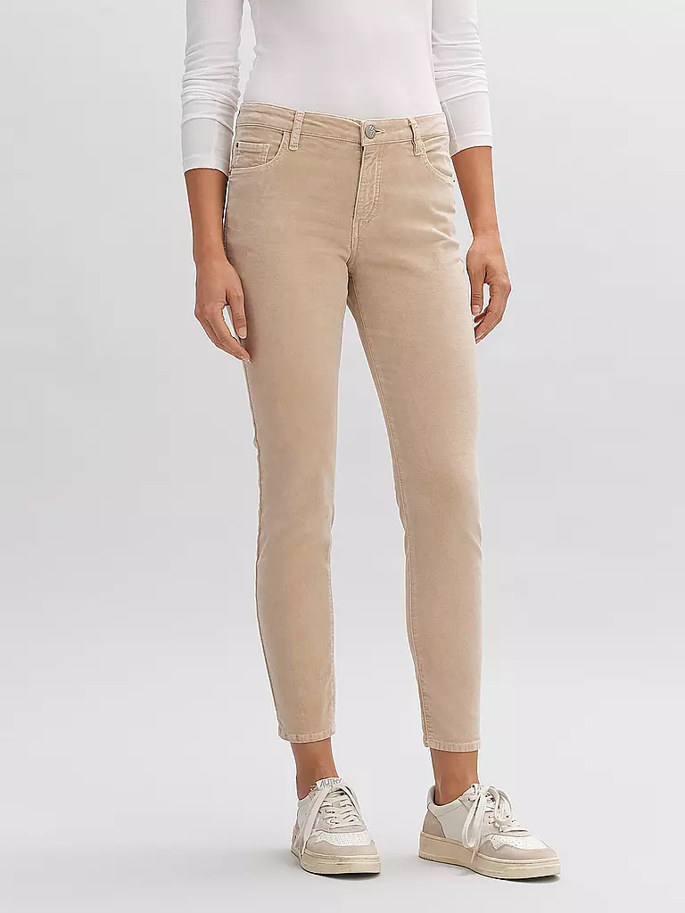 OPUS Samthose Slim Fit EVITA GLAZED beige