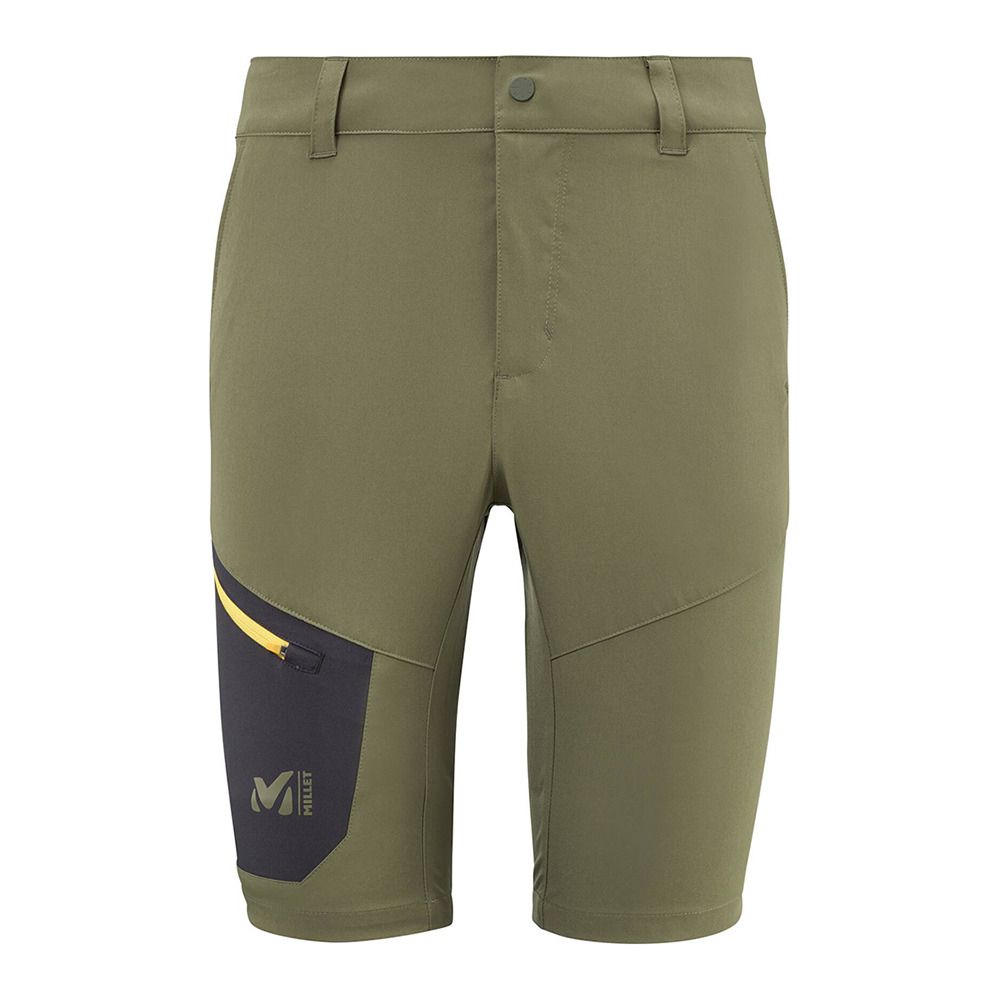 Millet WANAKA STR SH - Short Homme ivy/noir