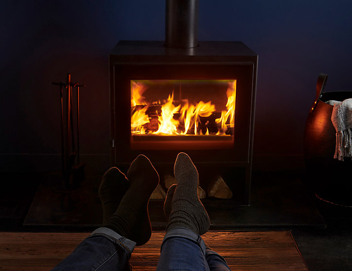 Poêle à bois en acier Panadero Bornéo 6,7kW 78m²