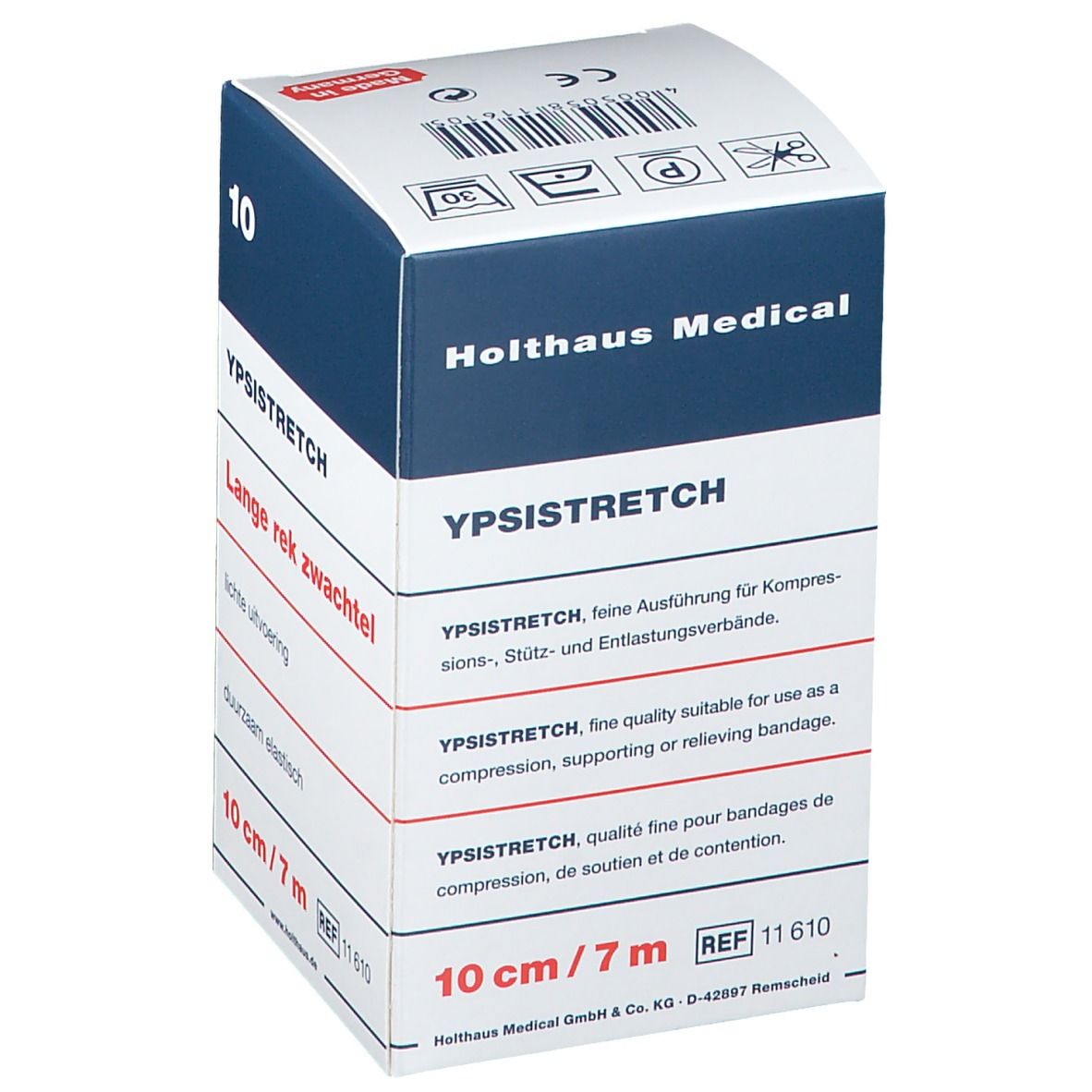 YPSISTRETCH Langzug-Binde 10 cm x 7 m
