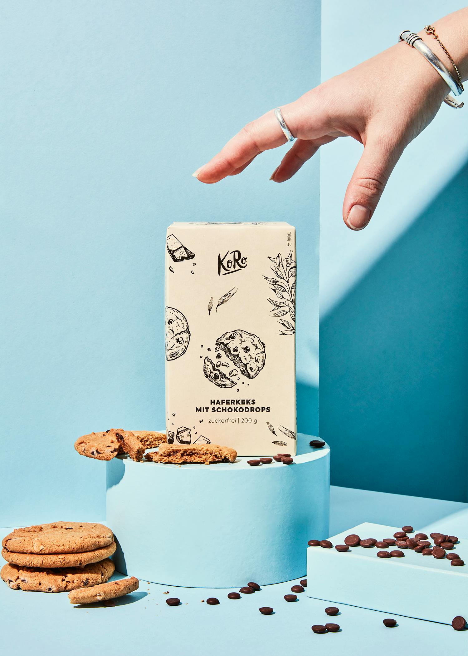 Haferkeks mit Schokodrops 200 g