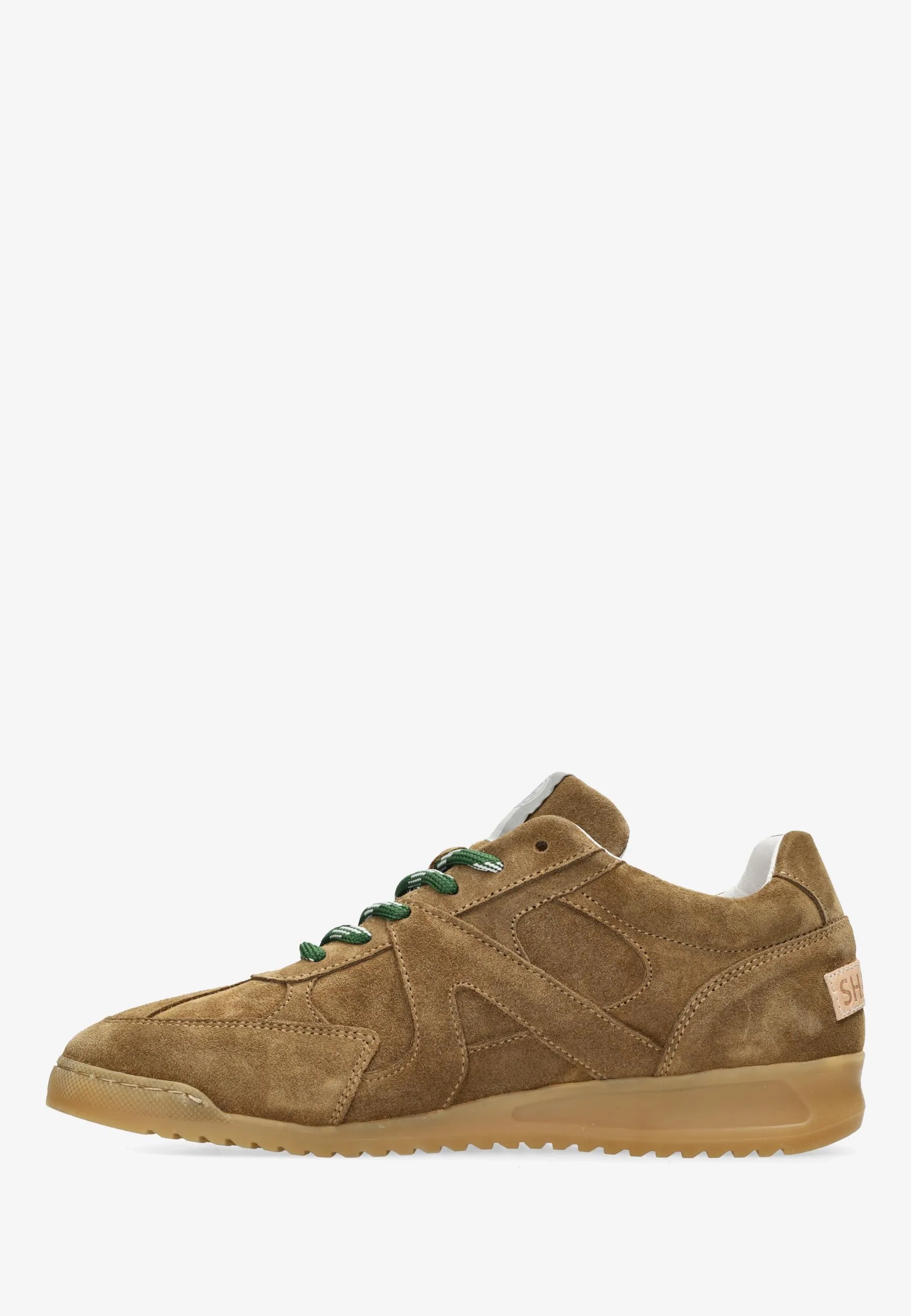 APRIL MINA Sneaker suede Tabacco