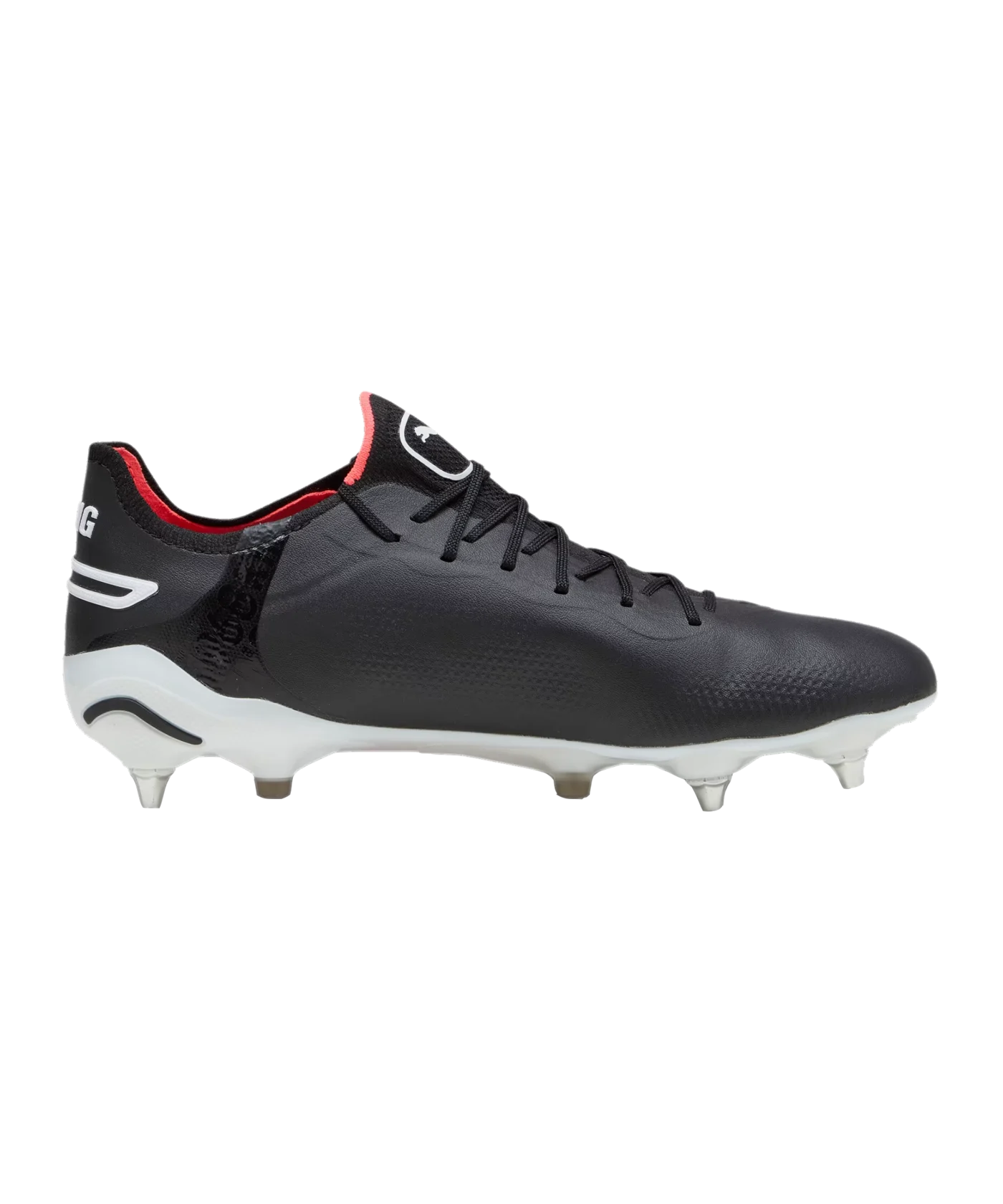 PUMA KING Ultimate MxSG Eclipse Schwarz Weiss F01