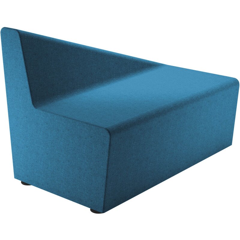 Module Izaki - Chauffeuse 2 places/dos incliné à gauche