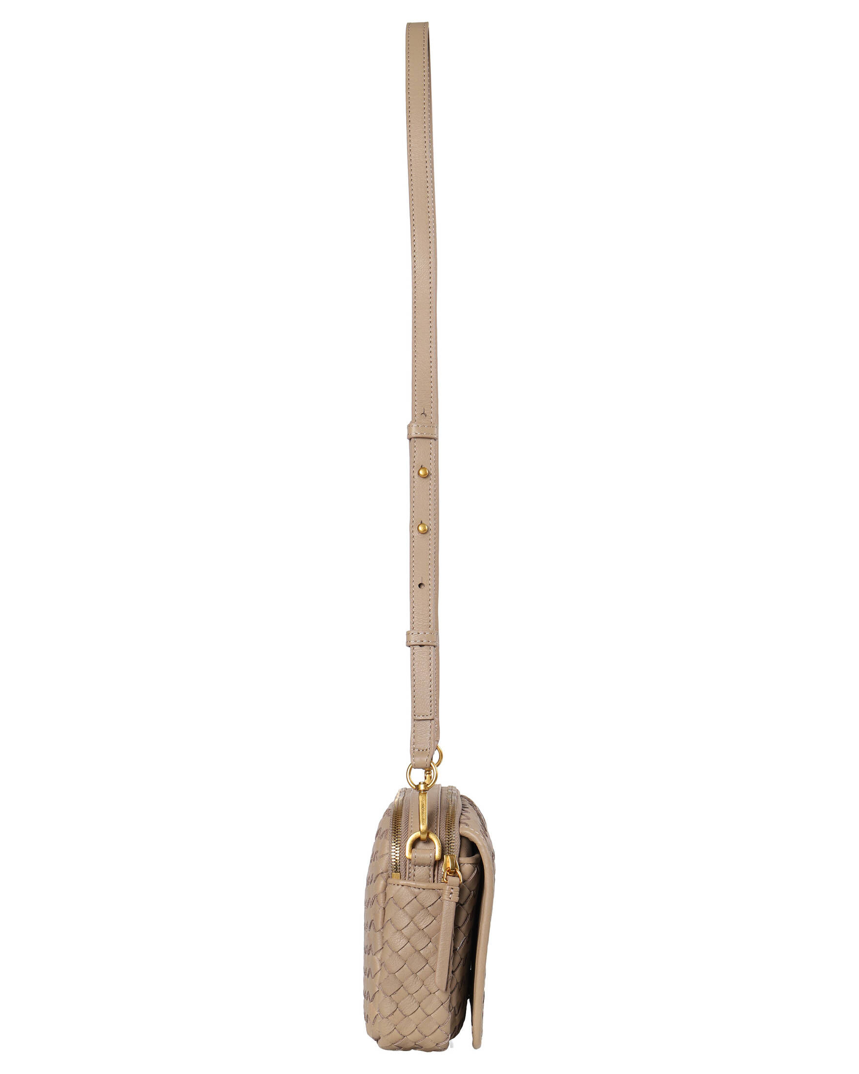 Les Visionnaires| Damen Umhängetasche EMILY WEAVE WOVEN CAMERA BAG