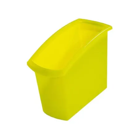 HAN Papierkorb 18 Liter MONDO, PP, eckig, 194 x 345 x 450 mm, transluzent-grün