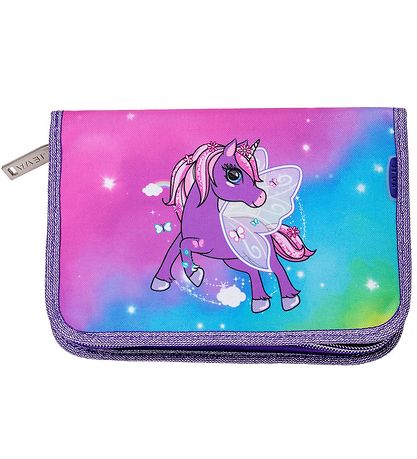 Jeva Federtasche m. Inhalt - Onezip - Rainbow Alicorn
