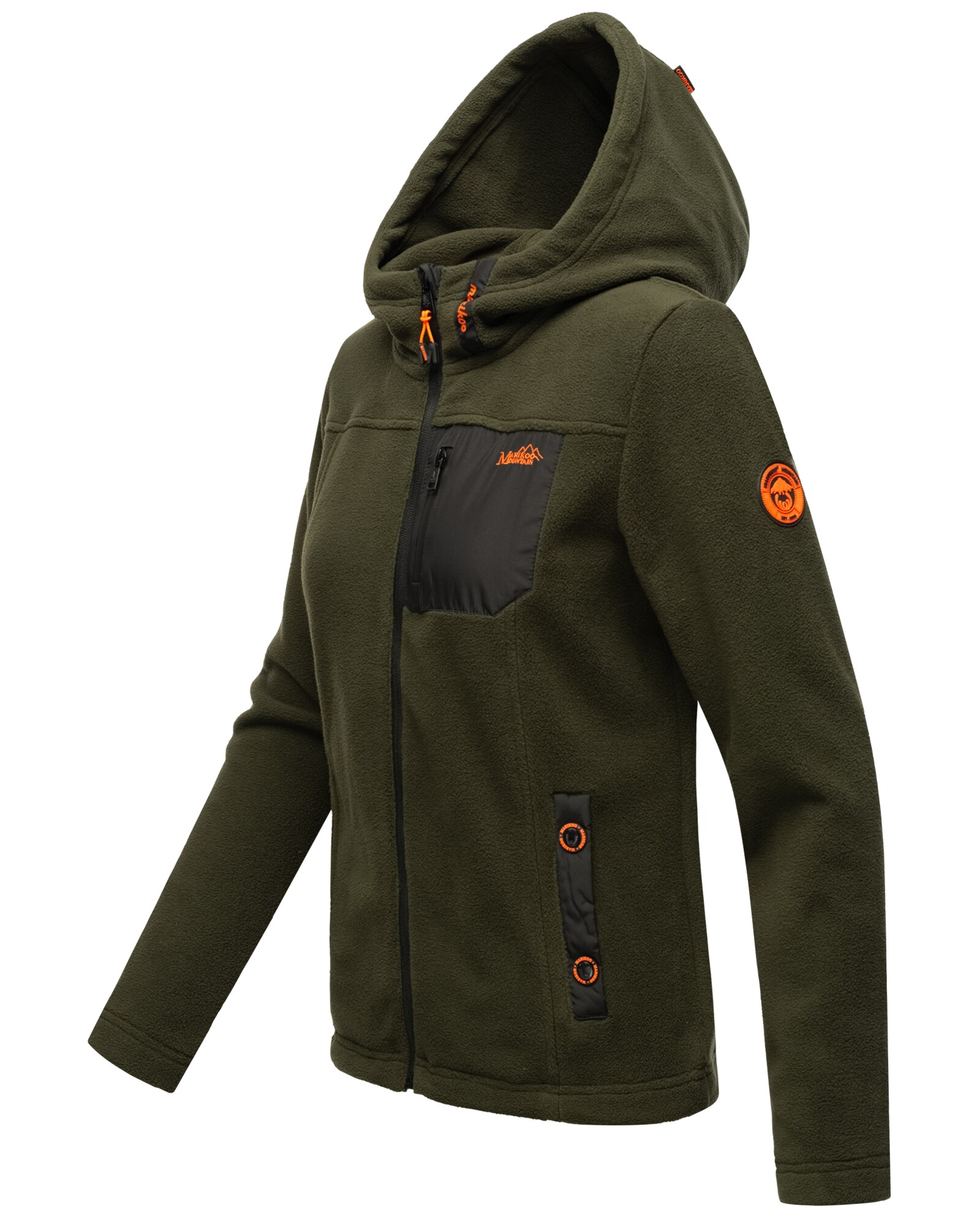 MARIKOO Damen Herbst Winter Outdoor Fleece Jacke Sweater Fleecejacke Mount Iwaki