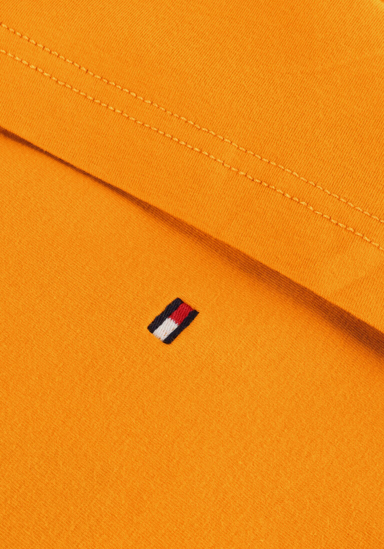TOMMY HILFIGER oranje tommy hilfiger t-shirt stretch slim fit tee