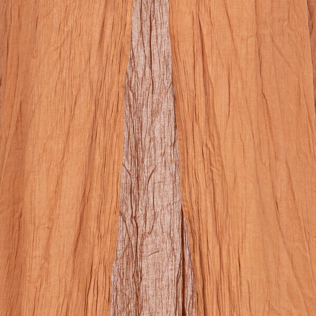 CIEL DE LIT DOUBLE GAZE COTON NOISETTE