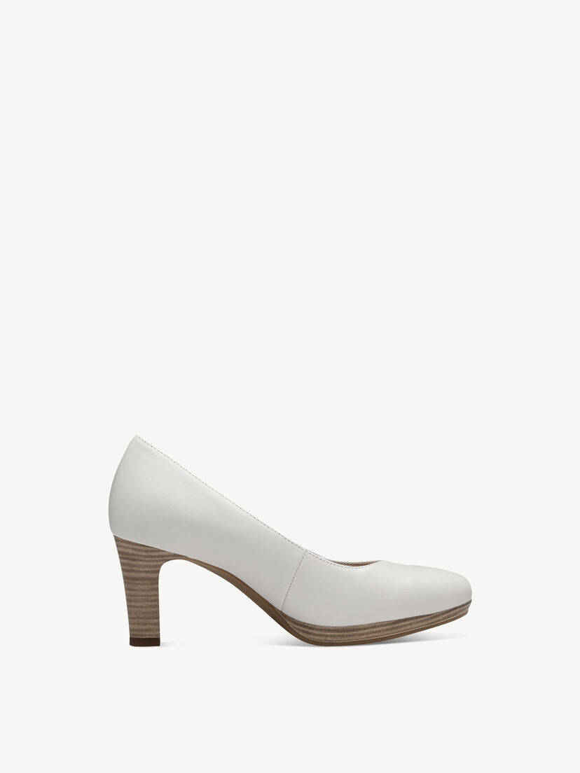Leren Pumps - wit